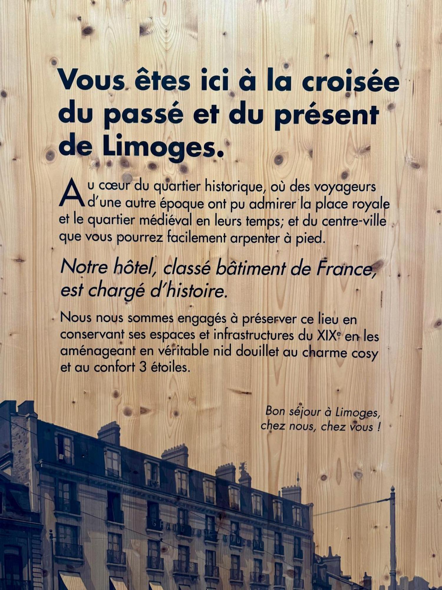 Ibis Limoges Centre Hotell Eksteriør bilde